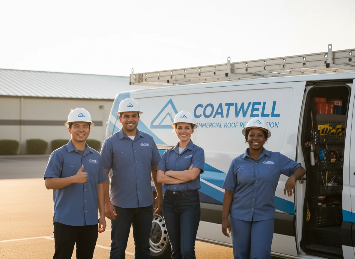 Commercial roof coating company in Kite, GA